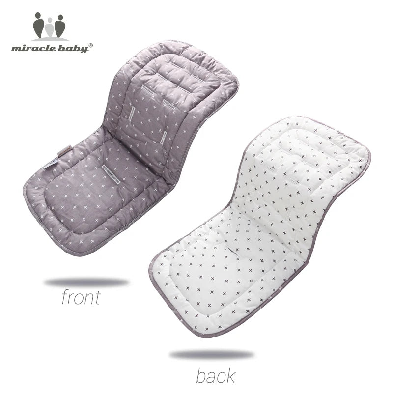 Cotton Baby Stroller Pad - All Seasons Comfort Seat Cushion
