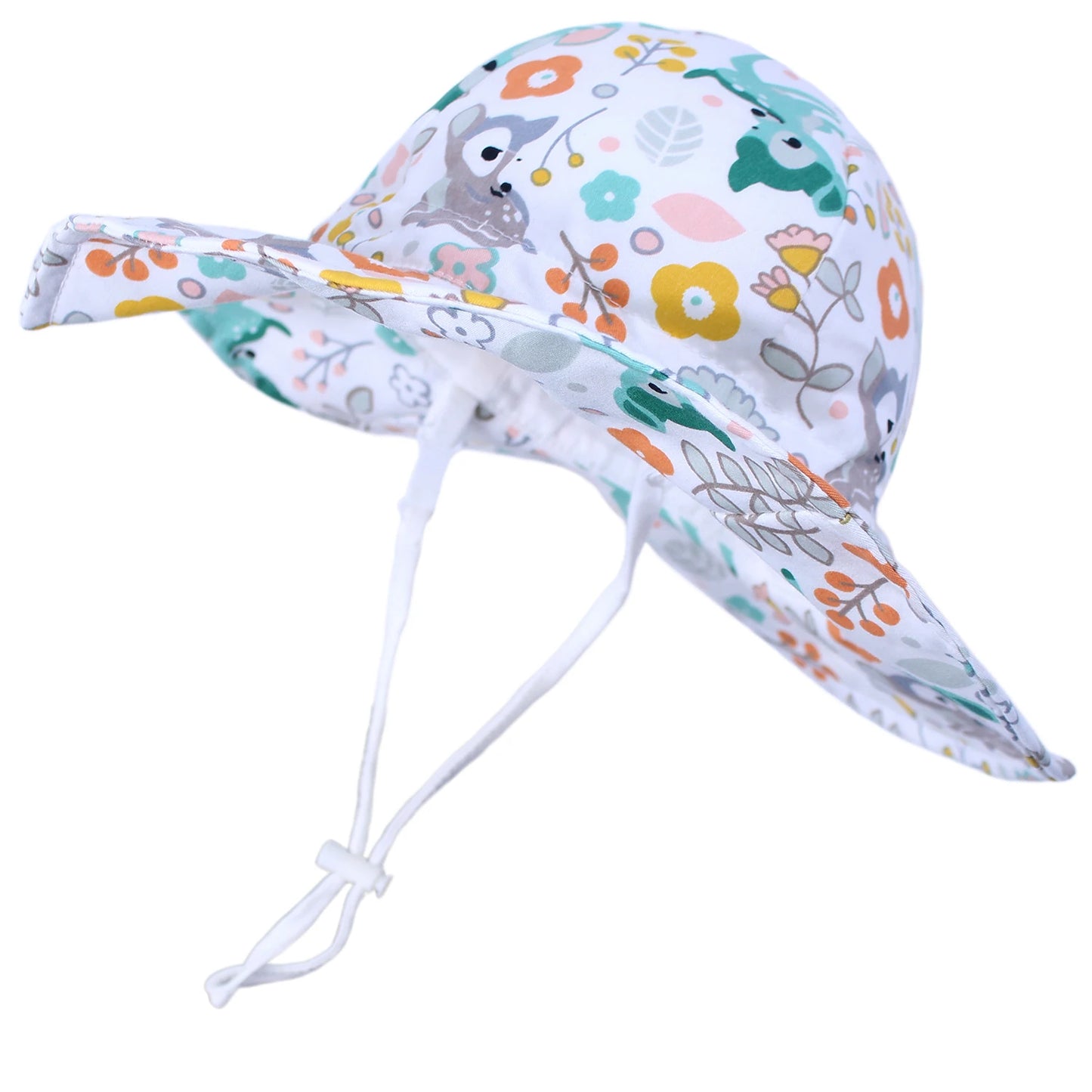 Baby Hat: Adjustable, Wide Brim, UV Protection