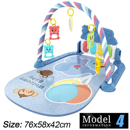 Baby Play Mat: Music Rack & Piano Play Mat 0-36 Months