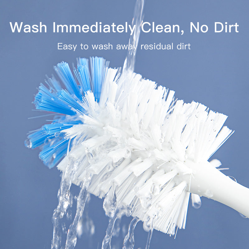 Nylon Baby Bottle & Cup Cleaning Brush Set with Suction Stand