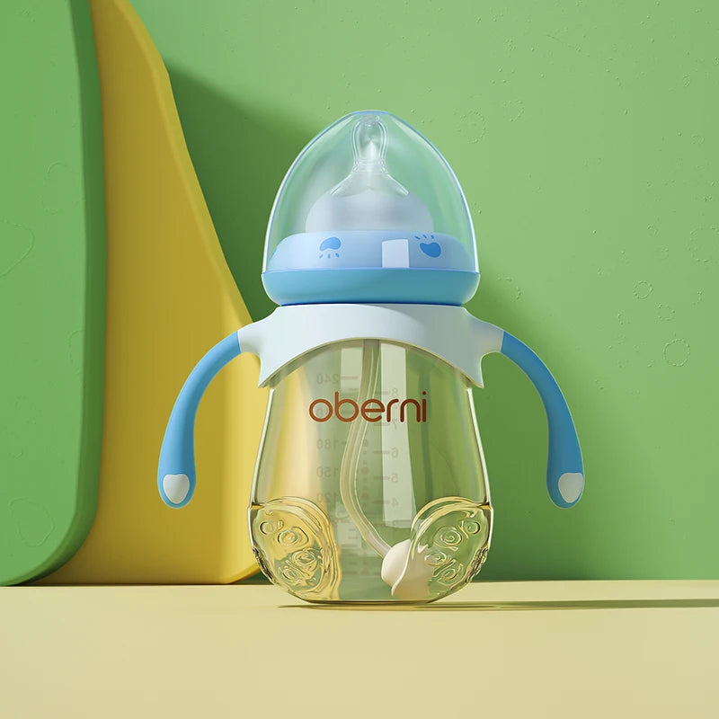 8oz PPSU bottle blue