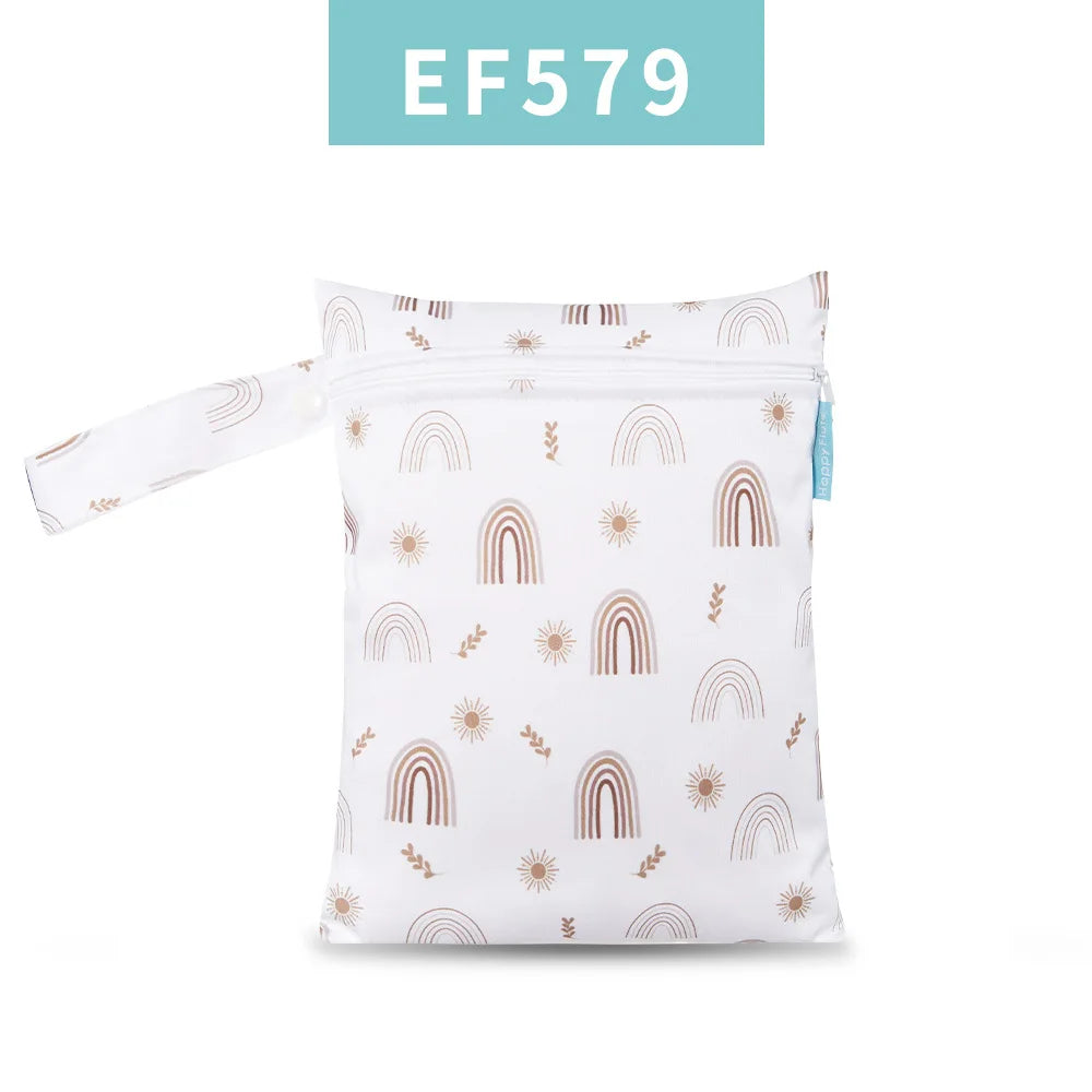 Portable Diaper Bag: Compact 18x25cm Storage Solution