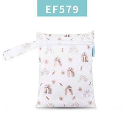 Portable Diaper Bag: Compact 18x25cm Storage Solution