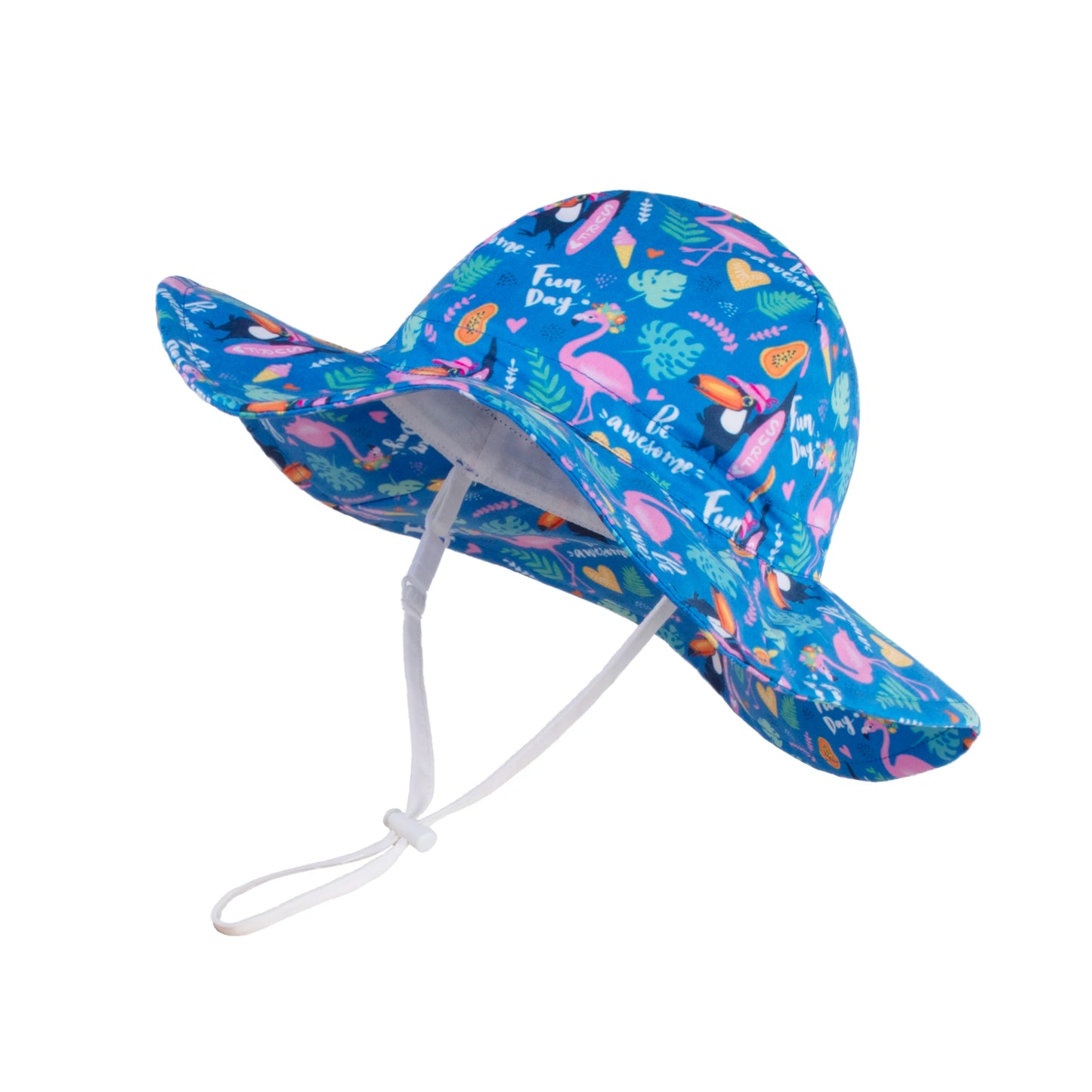 Baby Hat: Adjustable, Wide Brim, UV Protection