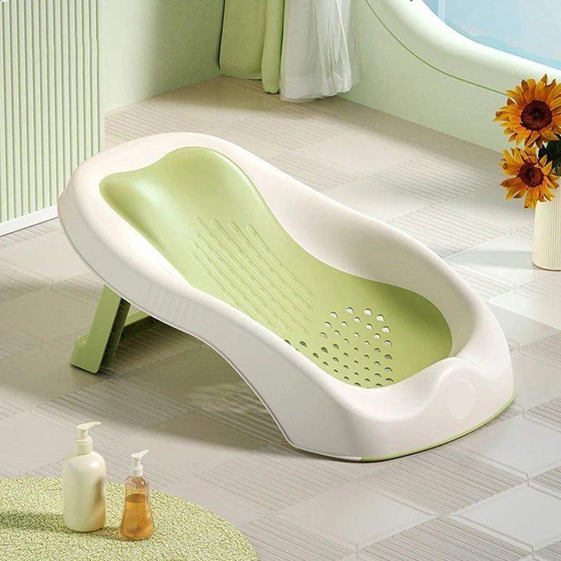 Foldable Infant Bath Seat - Non-Slip, Ergonomic, Easy-Clean