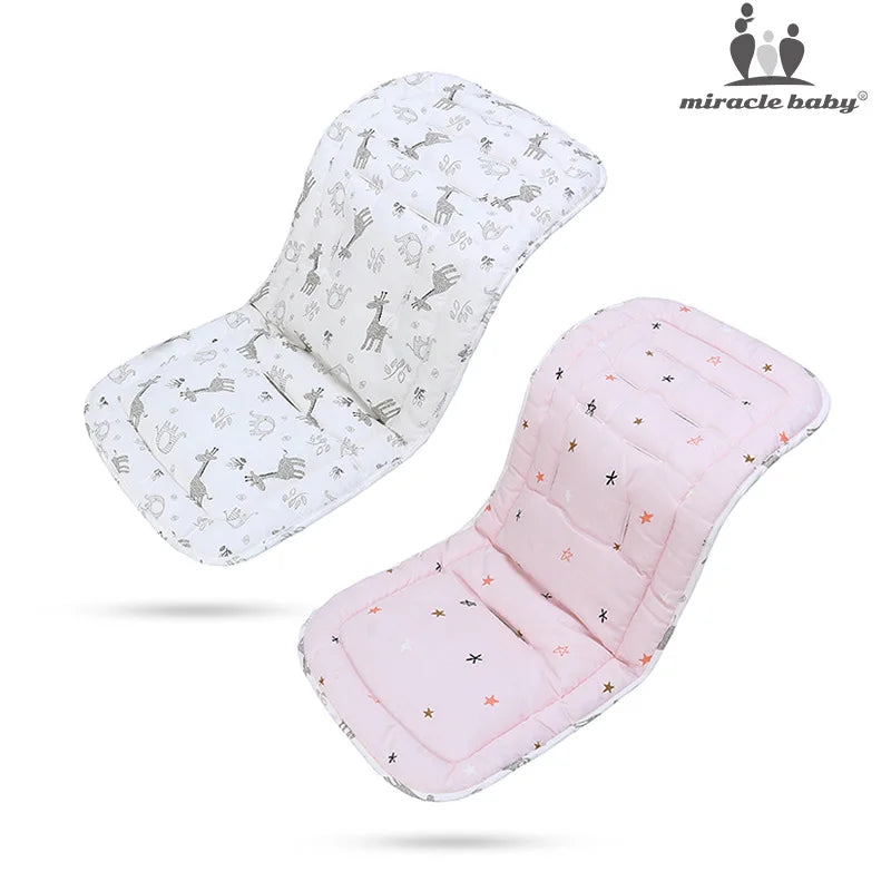 Cotton Baby Stroller Pad - All Seasons Comfort Seat Cushion