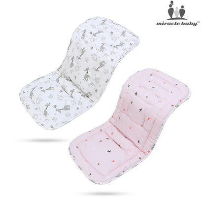 Cotton Baby Stroller Pad - All Seasons Comfort Seat Cushion
