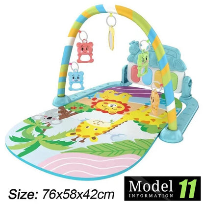 Baby Play Mat: Music Rack & Piano Play Mat 0-36 Months