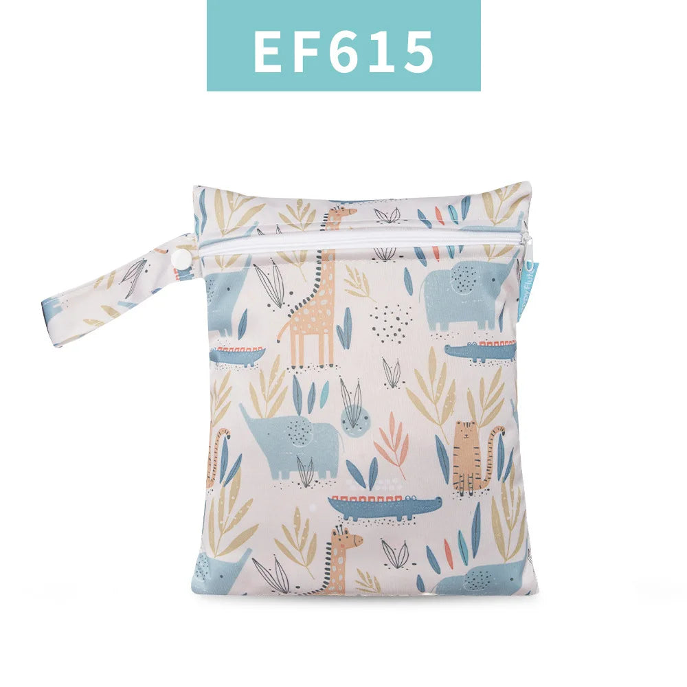 Portable Diaper Bag: Compact 18x25cm Storage Solution