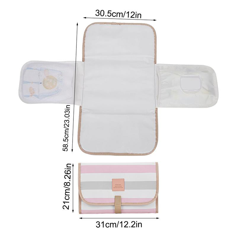 Foldable Soft Baby Changing Pad - Washable & Portable