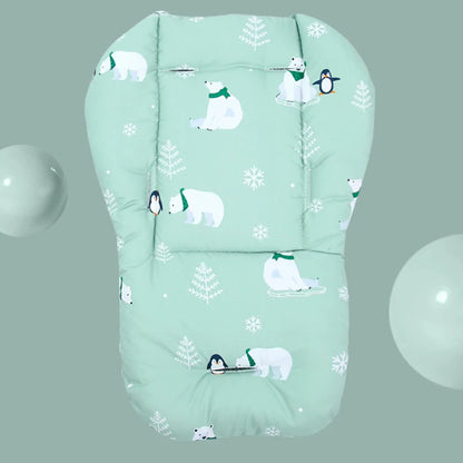 Baby Highchair Seat Cushion Pad - Soft Cotton Booster Mat