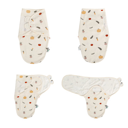 Newborn Swaddle: Cotton Baby Sleeping Bag 0-6M - Soft, Breathable, Anti-Startle