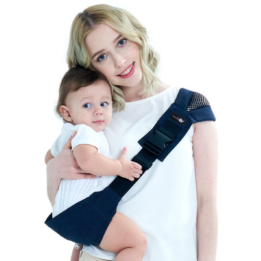 Baby Sling Carrier: Adjustable Cotton Wrap for Infants