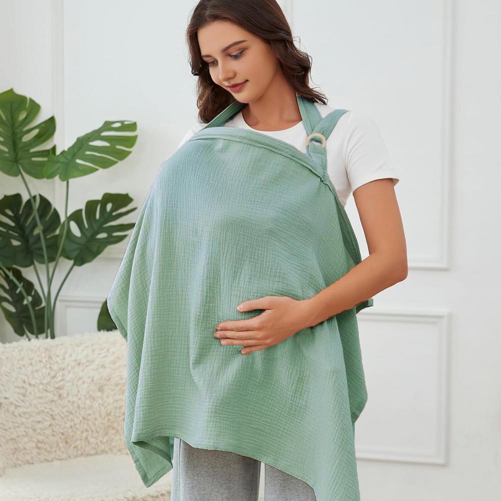 Breastfeeding Cover 360°: Adjustable, Breathable Shawl