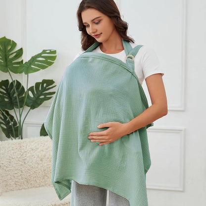 Breastfeeding Cover 360°: Adjustable, Breathable Shawl