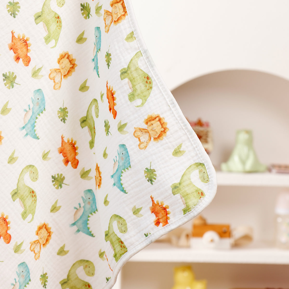 Cotton Hooded Baby Towel - Soft, Absorbent & Reusable