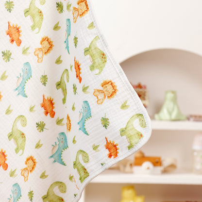 Cotton Hooded Baby Towel - Soft, Absorbent & Reusable
