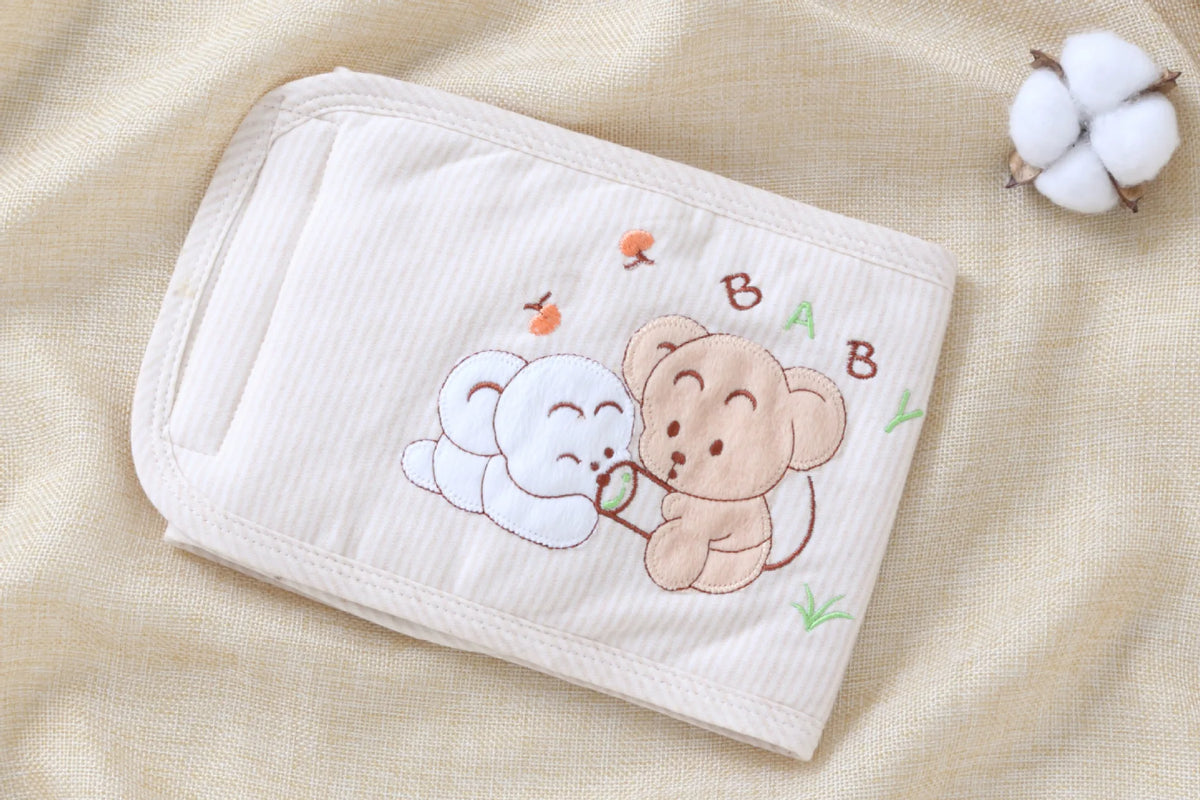 0-2Years Old Infant Gripebelt for Colic Relief Tummy Wrap Baby Swaddling Belt for Gas Relief Natural Upset Stomach Belly Cartoon