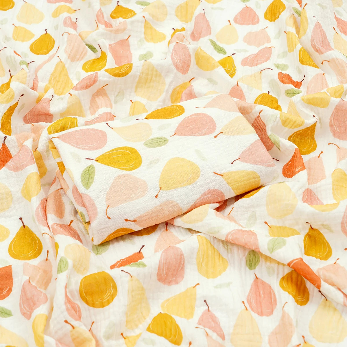 Swaddle Blanket: Cotton Baby Muslin Blanket - Soft 80x80cm Bath Towel