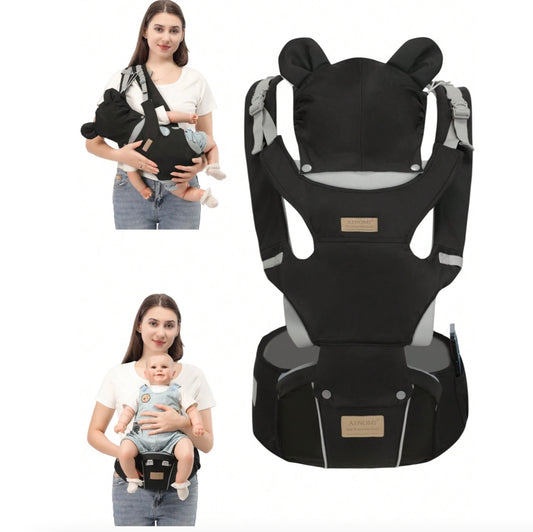 Baby Carrier 6-in-1 Ergonomic Hip Seat for Newborn to Toddler