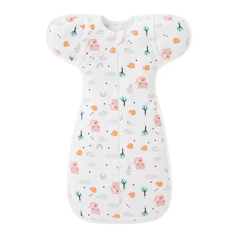 Newborn Swaddle Tie: Anti-Startle Summer Cotton Wrap
