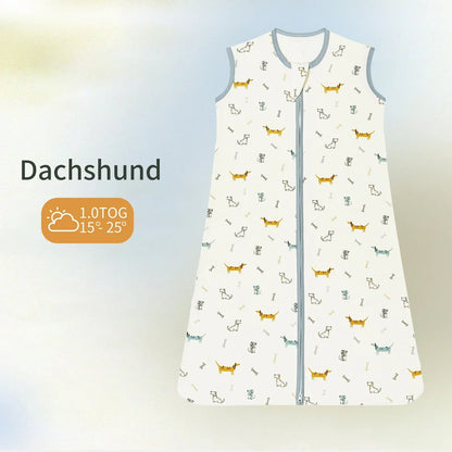 Newborn Sleep Sack: Baby Sleeping Bag 100% Cotton Summer Sleep sack 3-18M