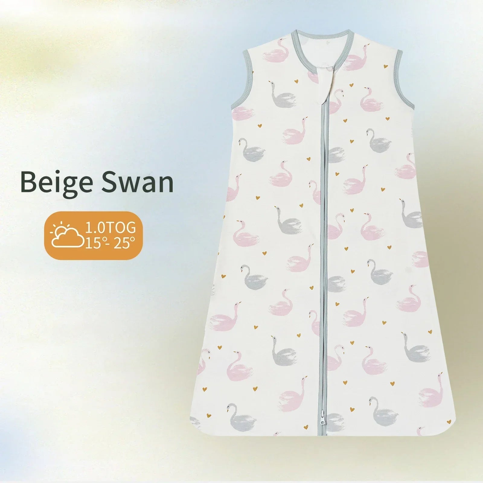 Newborn Sleep Sack: Baby Sleeping Bag 100% Cotton Summer Sleep sack 3-18M