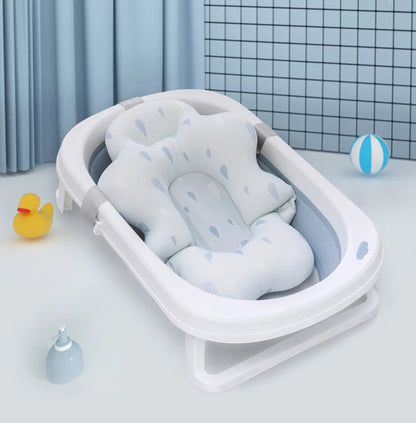 Baby Mat for Bath: Nonslip Pad Newborn Safety Support Pillow