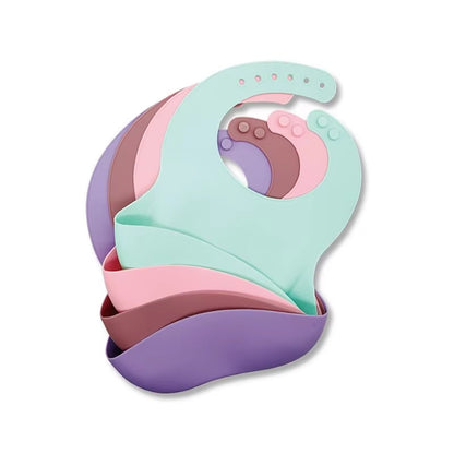 3D Waterproof Baby Bibs - Cute Cartoon Animal Print