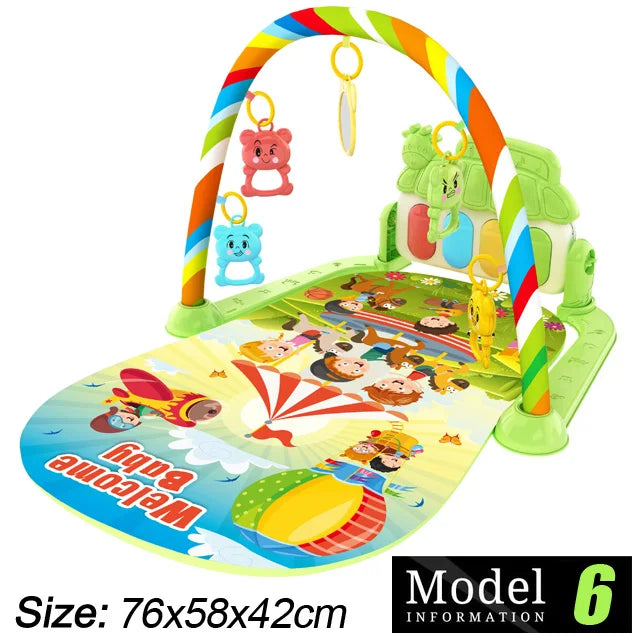 Baby Play Mat: Music Rack & Piano Play Mat 0-36 Months