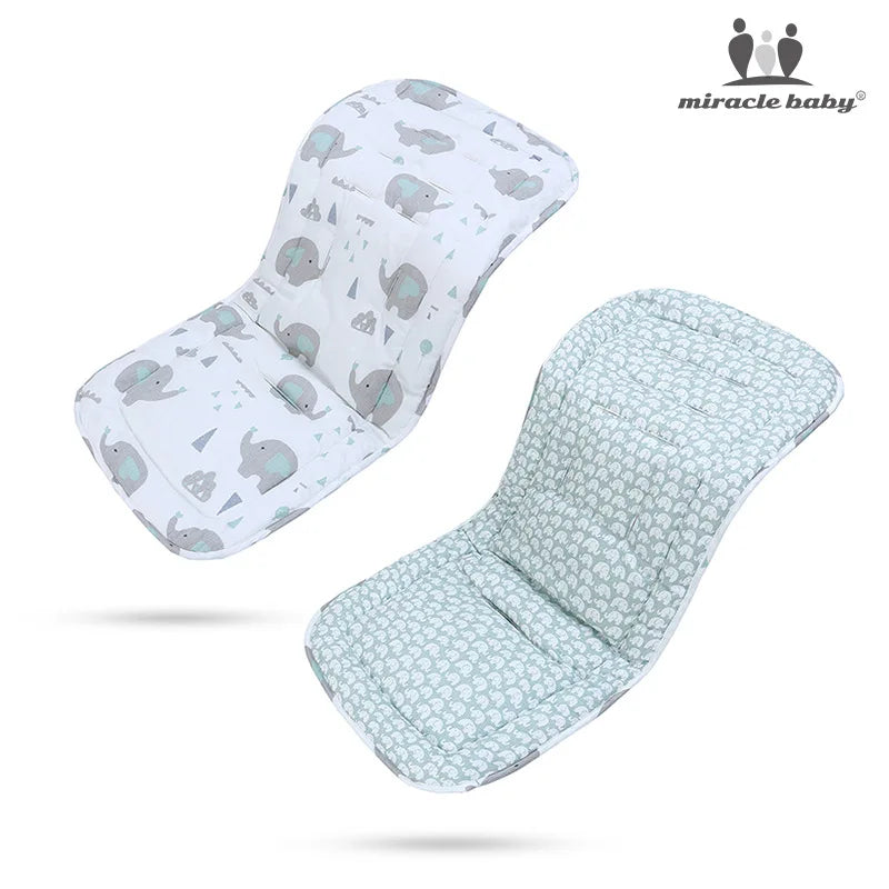 Cotton Baby Stroller Pad - All Seasons Comfort Seat Cushion