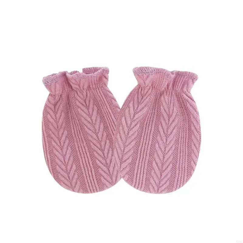 Soft Cotton Baby Mittens - Scratch Proof Gloves for Newborns