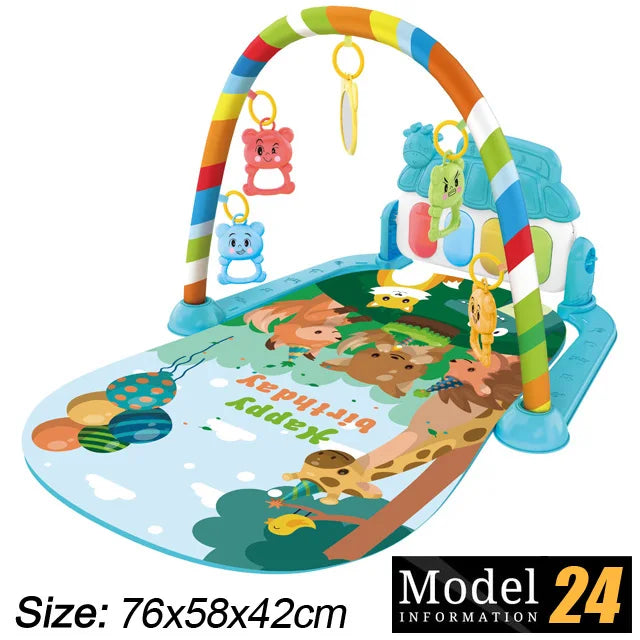 Baby Play Mat: Music Rack & Piano Play Mat 0-36 Months