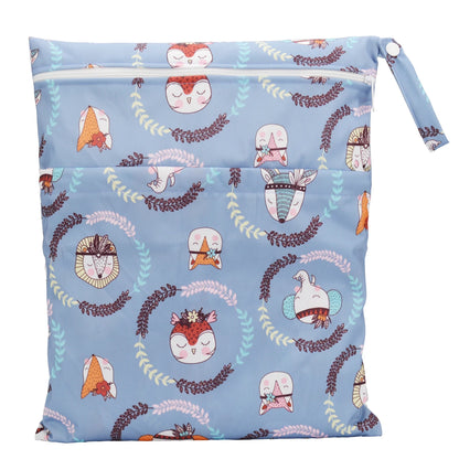 Diaper Bag: Waterproof Wet Dry Bag for Baby Diapers - Sigzagor 36x29cm