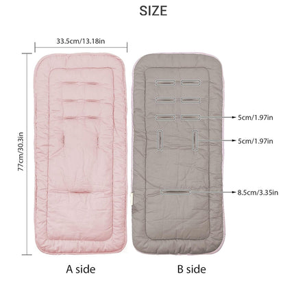 Cotton Baby Stroller Pad - All Seasons Comfort Seat Cushion