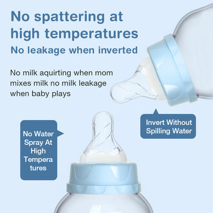 Baby PP Milk Bottle 150/240ML with Gravity Ball & Handle