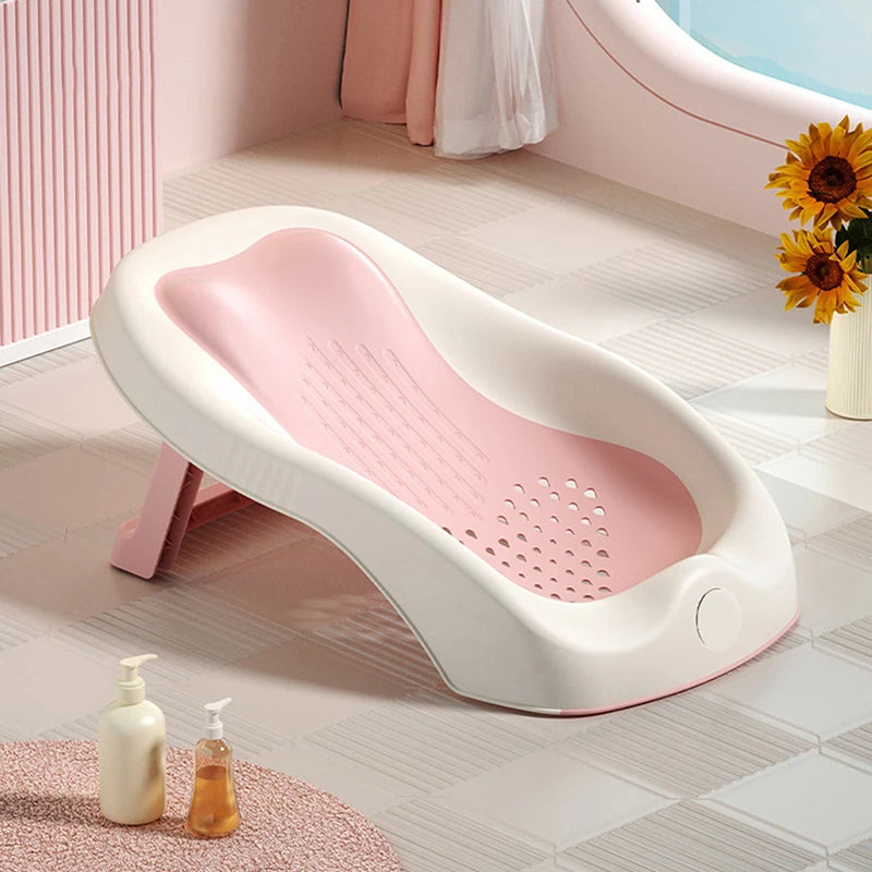 Foldable Infant Bath Seat - Non-Slip, Ergonomic, Easy-Clean