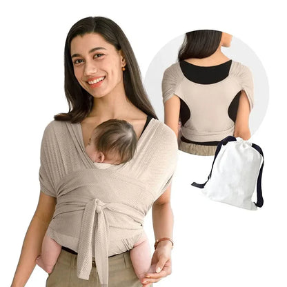 Adjustable Baby Carrier Sling Wrap 0-24M Infant Hipseat
