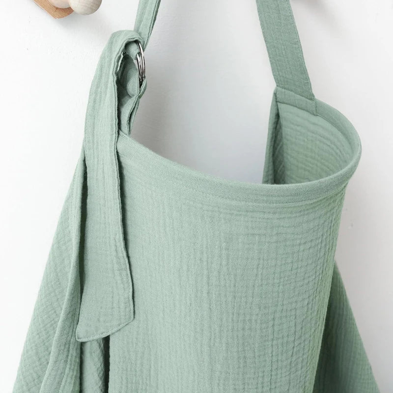 Muslin Breastfeeding Cover Portable 100% Cotton Nursing Cover Breathable Blanket for Baby Stroller Car Seat Cover 71*95cm