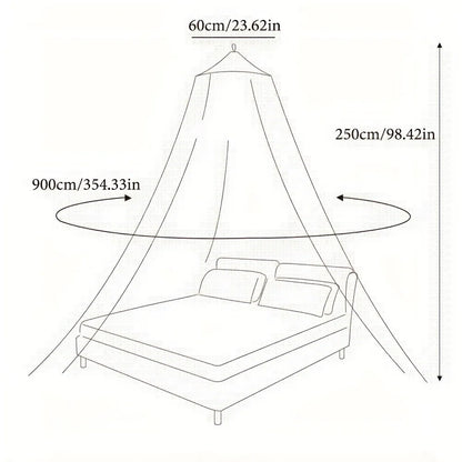 Luminous Dome Mosquito Net Kids Bed Mantle Foldable DIY Stars Sticking Baby Crib Netting Hanging Princess Mosquito Net Bedding