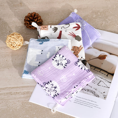 Baby Washcloth Set: Soft Cotton Gauze Towels