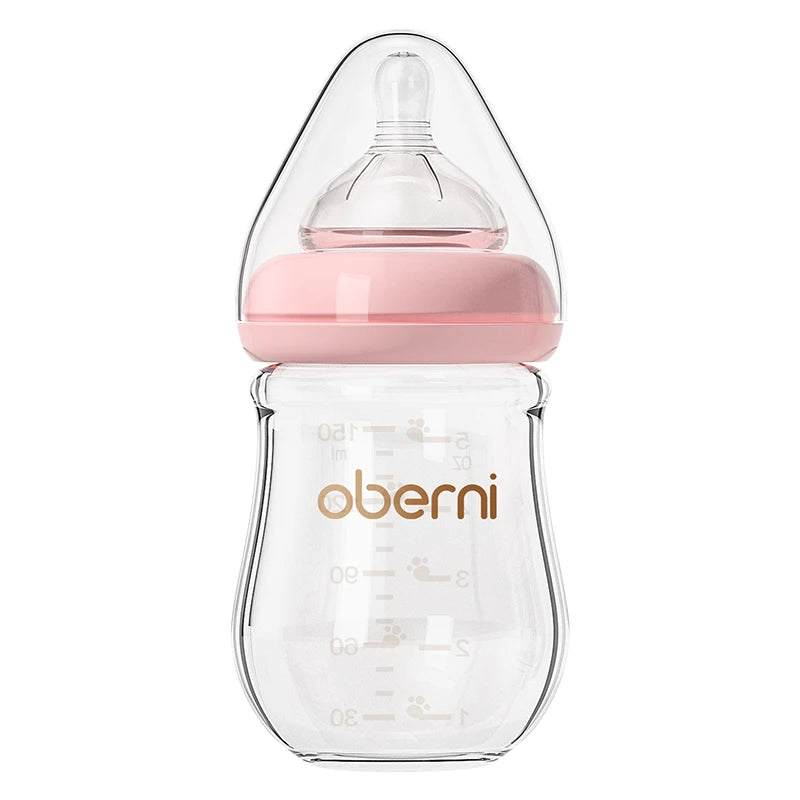 5oz GLASSbottle pink