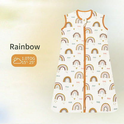 Newborn Sleep Sack: Baby Sleeping Bag 100% Cotton Summer Sleep sack 3-18M
