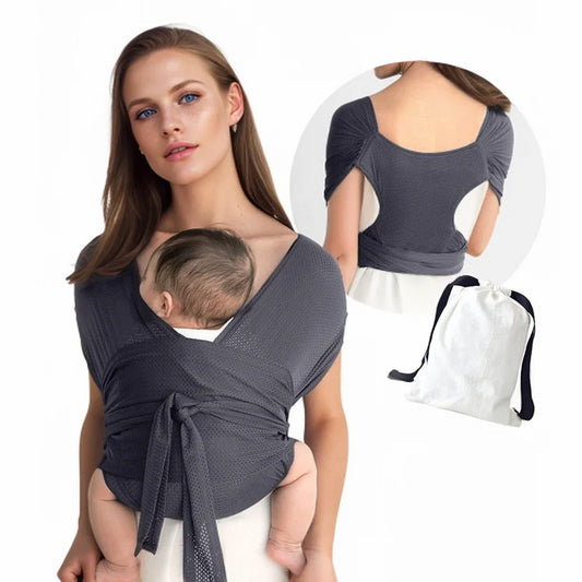 Adjustable Baby Carrier Sling Wrap 0-24M Infant Hipseat