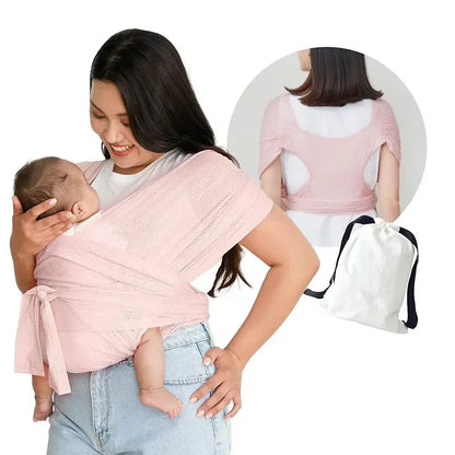 Adjustable Baby Carrier Sling Wrap 0-24M Infant Hipseat