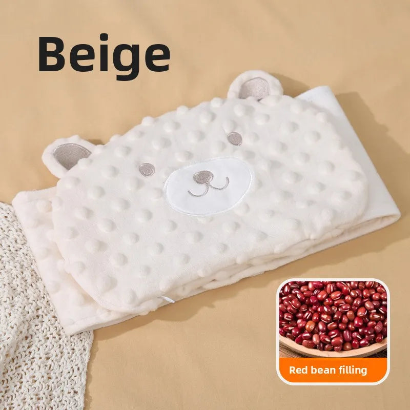 Soft Fabric Baby Cartoon Belly Band Baby Gas Relief Warm Belly Pillow Red Bean Heat Pack Soothing Upset Stomach Grooming Kits
