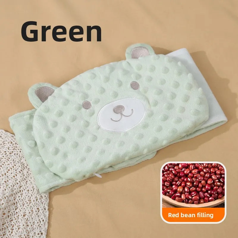 Soft Fabric Baby Cartoon Belly Band Baby Gas Relief Warm Belly Pillow Red Bean Heat Pack Soothing Upset Stomach Grooming Kits