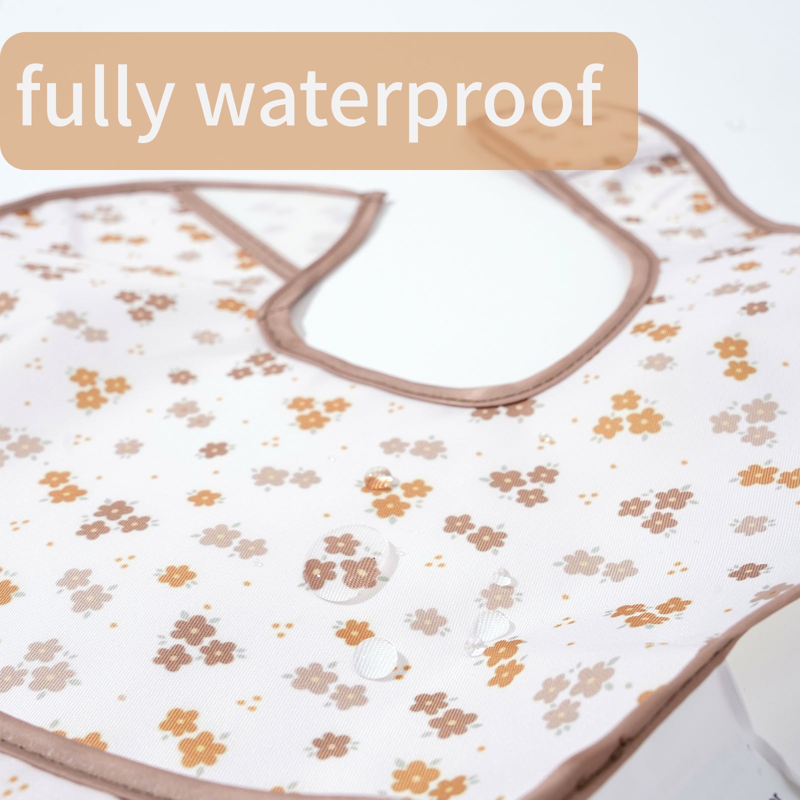 Waterproof Baby Bibs 3-Pack: Mess-Proof & Reversible Pocket