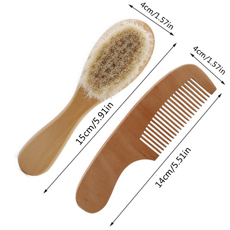 Newborn Brush Comb - Gentle Head Massage Tool
