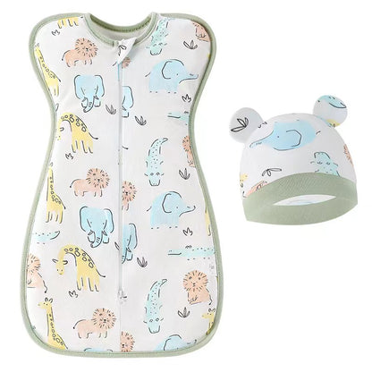 Newborn Swaddle Tie: Anti-Startle Summer Cotton Wrap